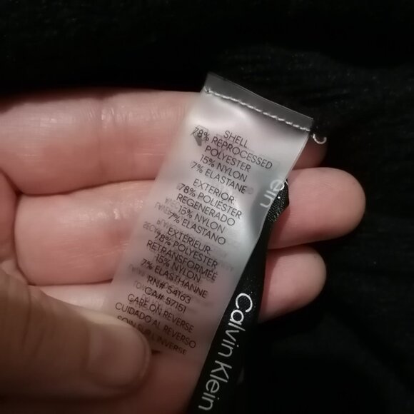 Oversized Funnel Neck Sweater by Calvin Klein, BNWT - Picture 6 of 9